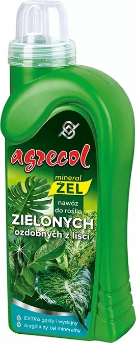 Nawóz do roślin zielonych w żelu Agrecol Mineral – super gęsty i wydajny